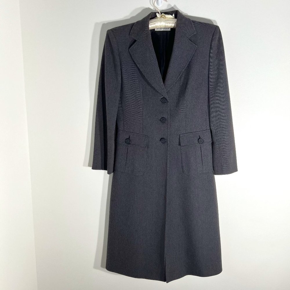 Gray Emporio Armani Trench Coat. Used in Good Condition. Size S*